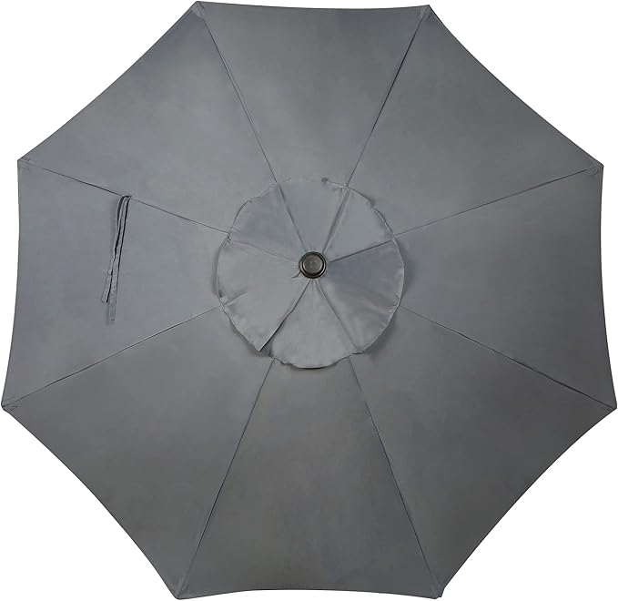 Blissun 9' Outdoor Patio Umbrella, Outdoor Table Umbrella, Yard Umbrella - Image 4