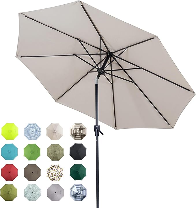 Tempera Patio Market Outdoor Table Umbrella by TemperaPatioLife