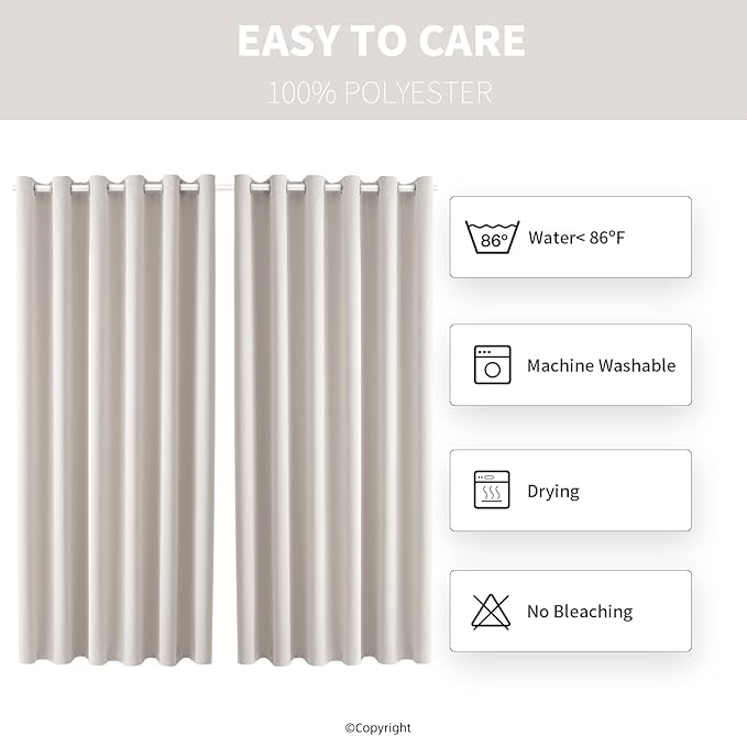 Waterproof Outdoor Curtain W84 x L84 - Image 7