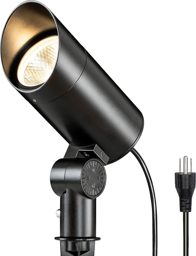 SUNVIE 30W Outdoor LED Spotlight 120V Waterproof Landscape Spotlights 3000LM by SUNVIE