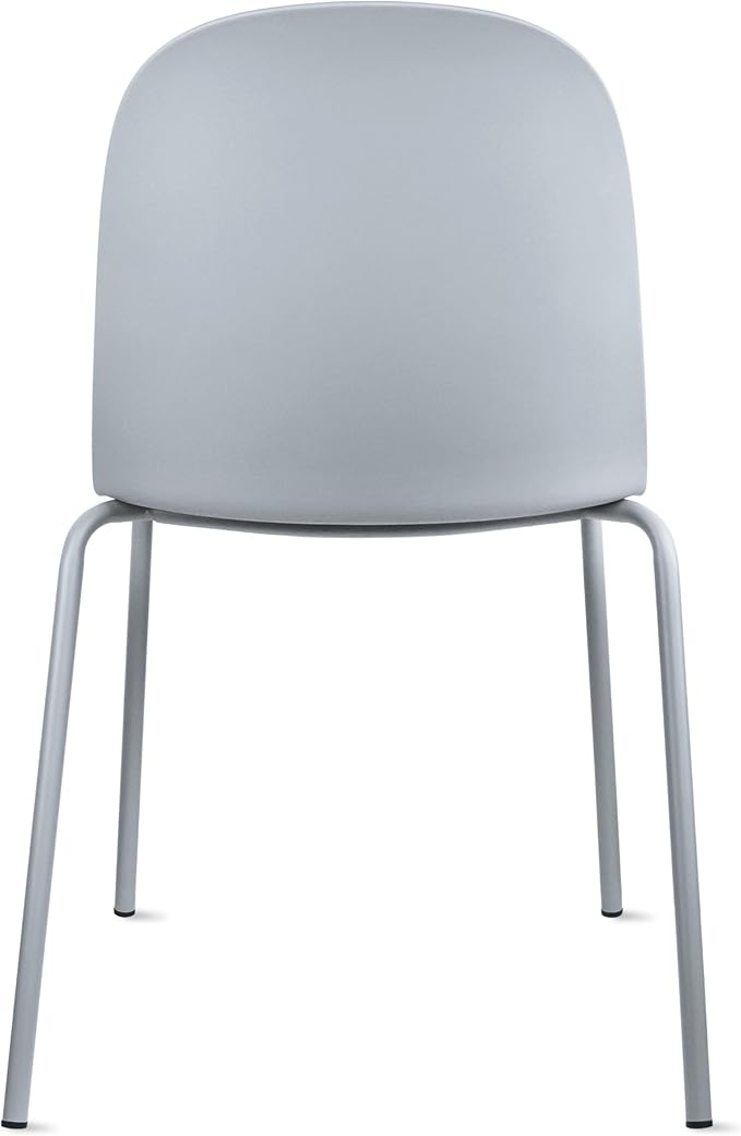 2xhome Modern Stackable Armless Dining Chair | Plastic Shell Seat - Image 7