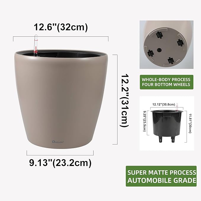 Dexceder 13x12 Self Watering Planter - Image 3