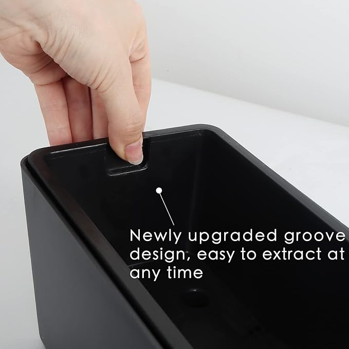 GardenBasix Elongated Self Watering Planter Pots Window Box 5.5 x 16 inch - Image 6
