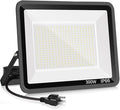 300W LED Flood Light Outdoor, 2000W Equivalent 5000K Daylight White Super by YANYCN