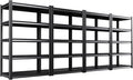 Set of 4 71"H-35"W Garage Shelving-2050LBS 5 Tier Storage Shelves, Adjustable by Unknown