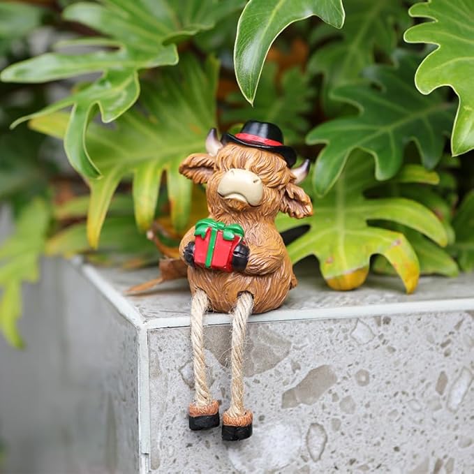 2-piece set Highland Cow Pot Huggers - Image 8