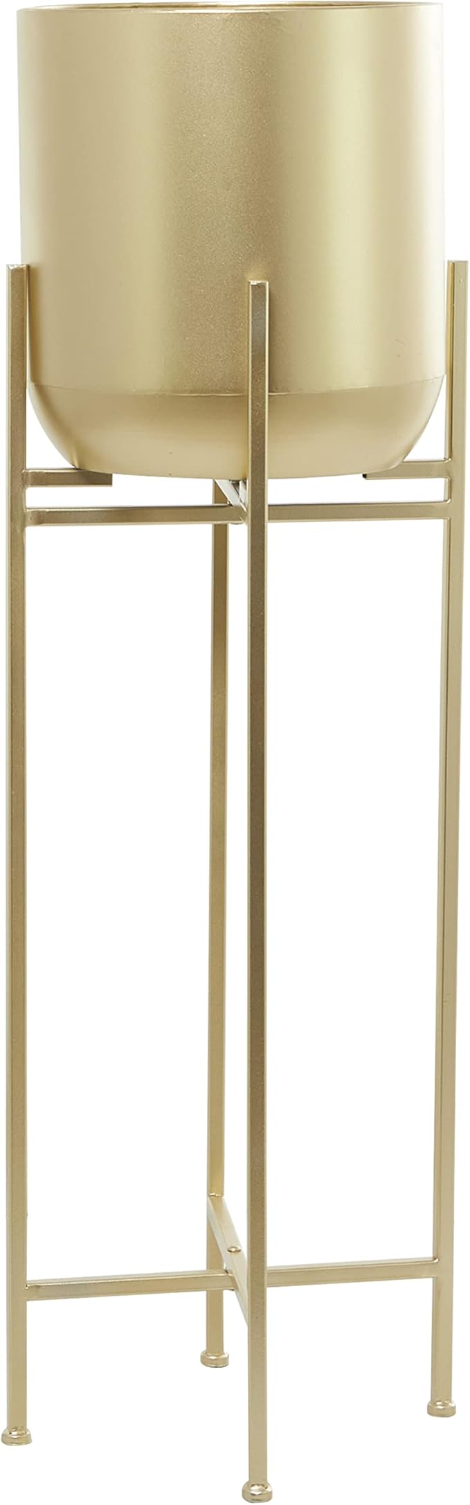 Deco 79 CosmoLiving by Cosmopolitan Modern Metal Round Planter - Image 10