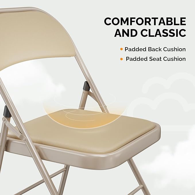 VINGLI 20 Pack Folding Chairs - Image 5