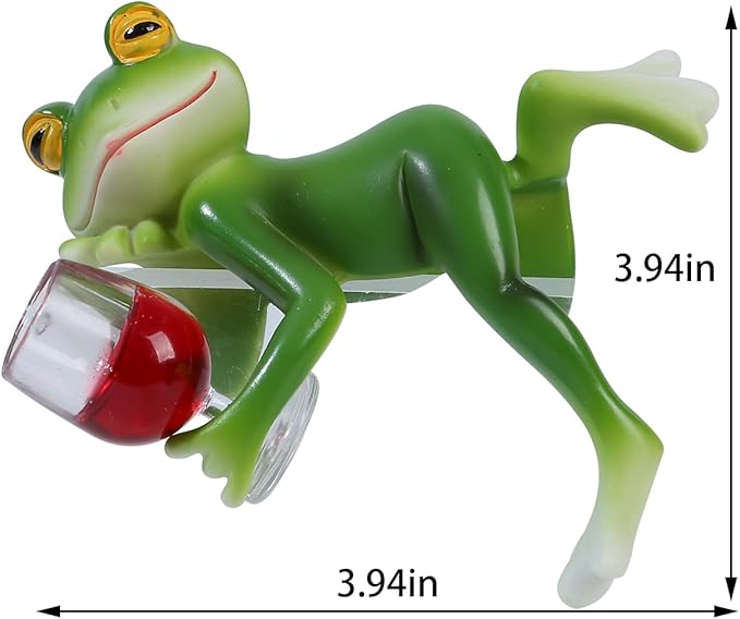 Miniature Frog Figurines Plant Decorations - Image 2