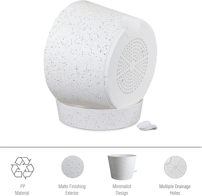 12 inch Large Self Watering Pots, Plant Pots - Image 3