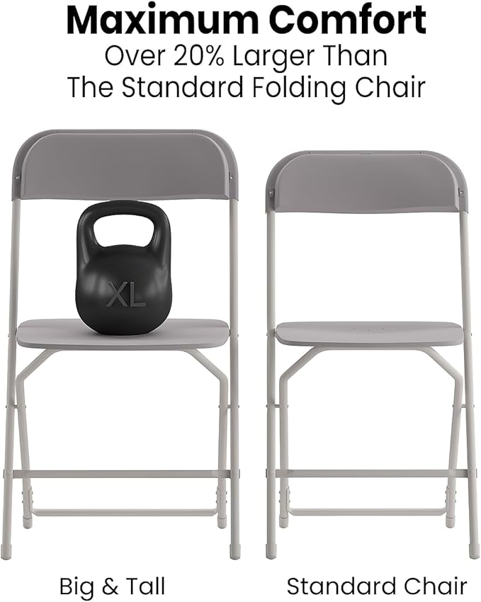 Flash Furniture Hercules Big and Tall Commercial Folding Chair - Image 4