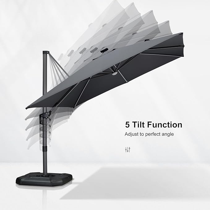 PURPLE LEAF 10 Feet Patio Umbrella - Image 6