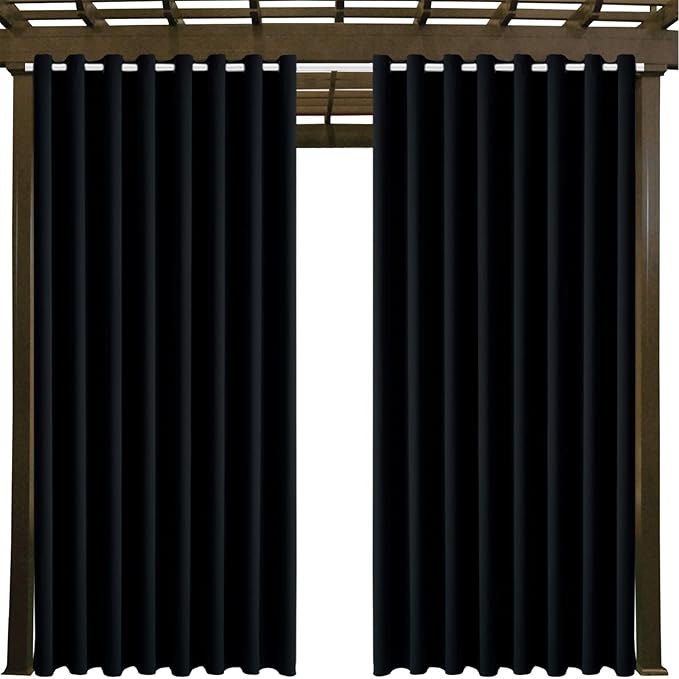 Outdoor Patio Curtain Waterproof Darkening Thermal Insulated Indoor Curtains - Image 9