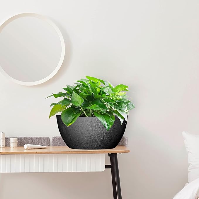 13 inch Large Hanging Planters Plant Pots - Image 7