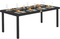 Outsunny 75" x 35" Outdoor Dining Table by Outsunny