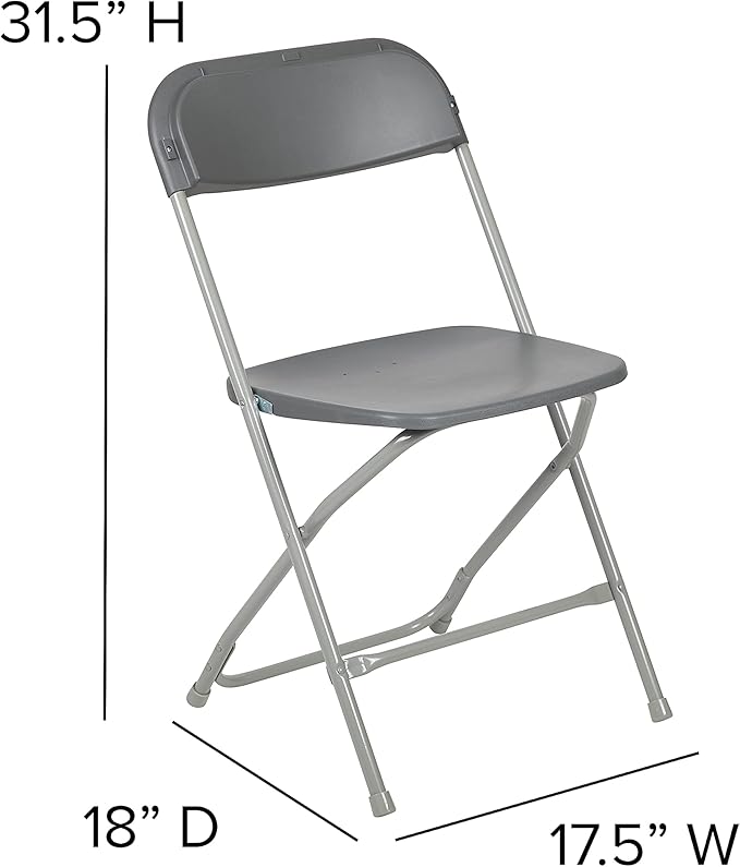 Flash Furniture Hercules Series Plastic Folding Chair - Image 5