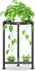 iDavosic.ly 1 Tier Corner Plant Stand Indoor, 16 Inch Tall Vertical Metal by iDavosicly