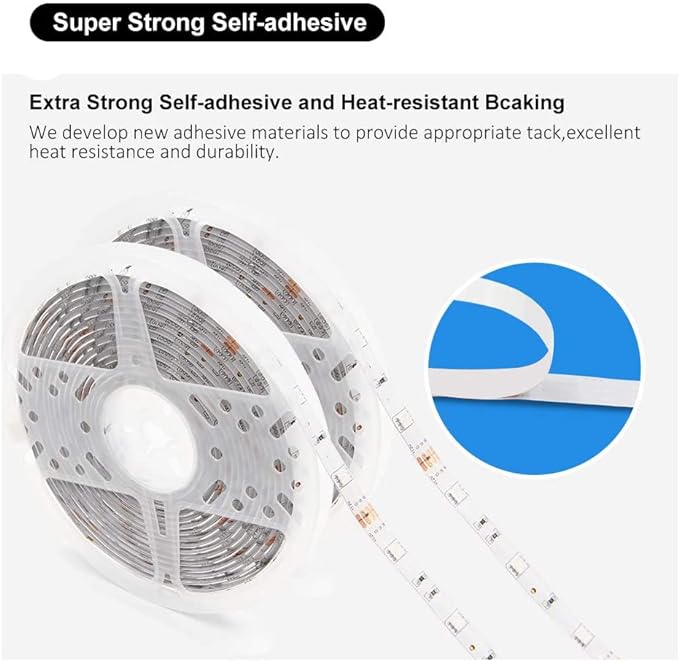DAYBETTER Led Strip Lights Waterproof, 32.8ft Led Tape Lights Color Changing - Image 2