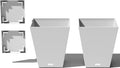 Veradek Nobleton Indoor/Outdoor Wide Square Planter by VeradekOutdoor