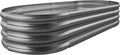 Land Guard Galvanized Raised Garden Bed Kit, Galvanized Planter Raised Garden by Unknown