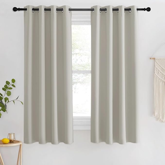 NICETOWN Room Darkening Natural Curtain by NICETOWN