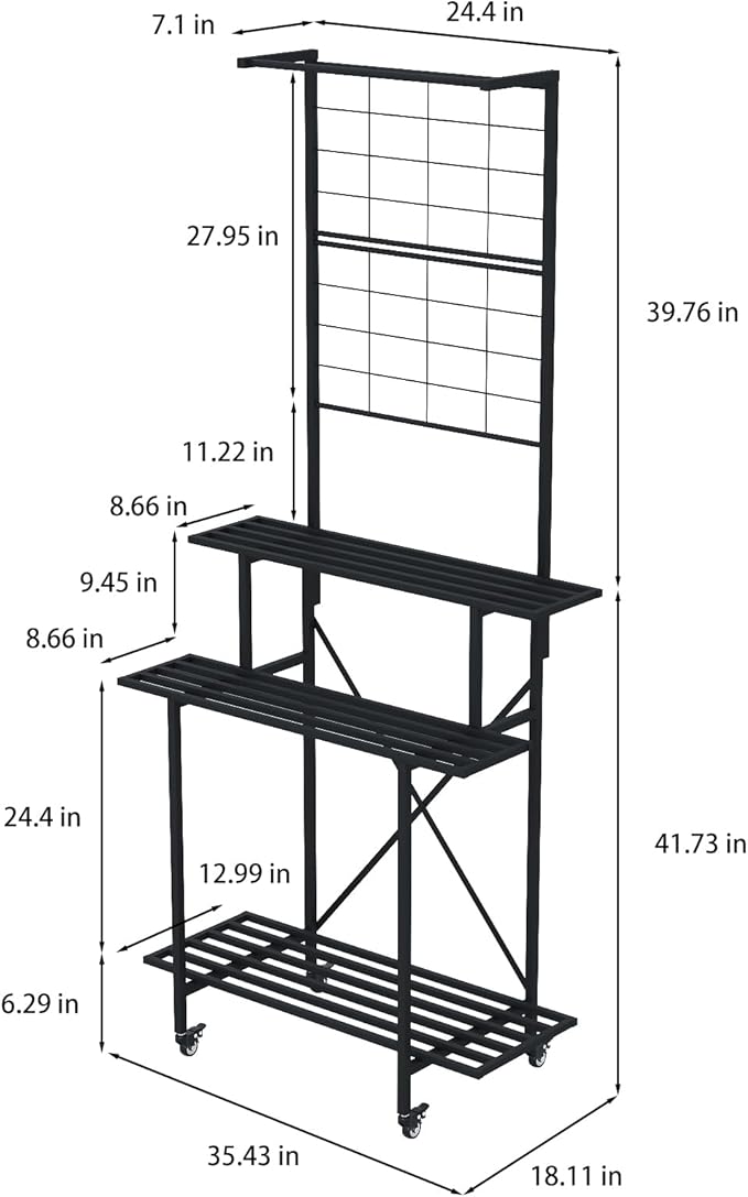 Zhongma 3 Tier Heavy Duty Plant Stand - Image 5