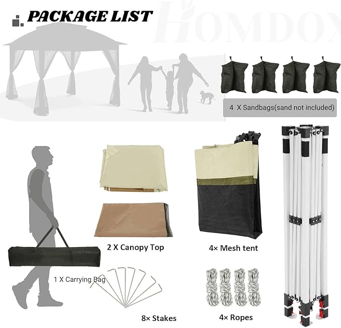 COBIZI 12x12 Pop Up Gazebo On Clearance - Image 9