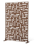 VEVOR Metal Privacy Screen, Outdoor Privacy Screens & Panels, Freestanding by VEVOR