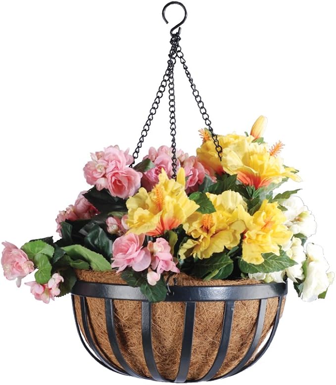 Arcadia Garden Products 1592 Solstice Series Coconut Hanging Basket 16-Inch - Image 2