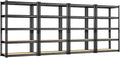 REIBII Storage Shelves 2020LBS Garage Shelving Heavy Duty Metal Shelving 5 Tier by REIBII