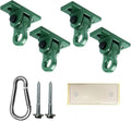Heavy Duty Green Swing Hangers Screws Bolts Included Over 5000 lb Capacity by ABUSA