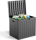 EasyUp 36 Gallon Outdoor Storage Box Waterproof, Resin Outdoor Deck Box by EASYUP