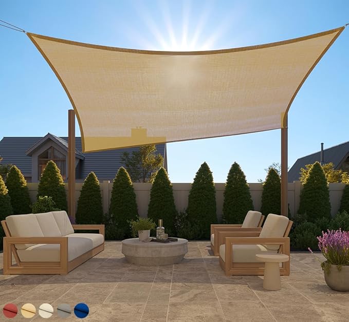 GORILLA GRIP Heavy Duty Sun Shade, UV Protection Fade Tear and Rust Resistant by GorillaGrip