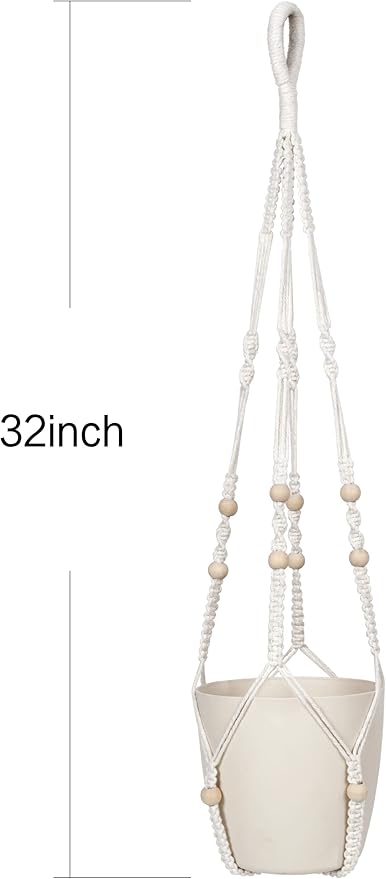Macrame Plant Hanger Indoor Hanging - Image 7