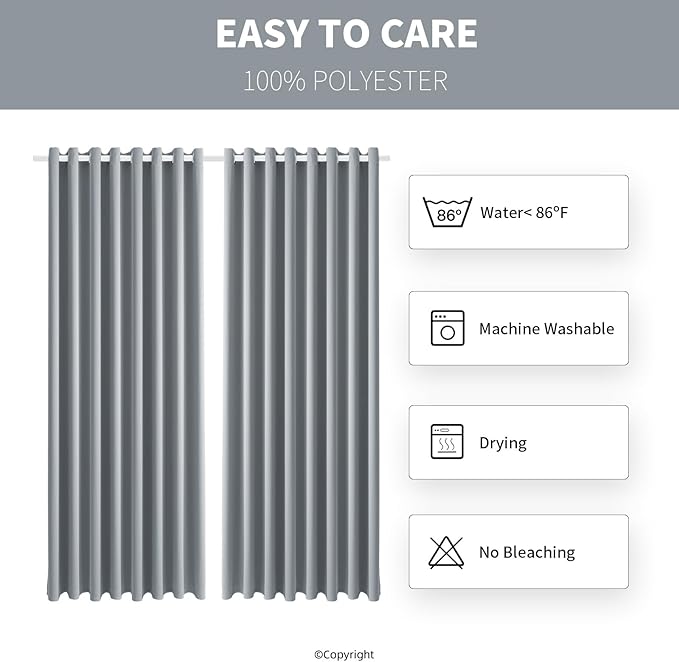 Waterproof Outdoor Curtain W105 x L108 - Image 7