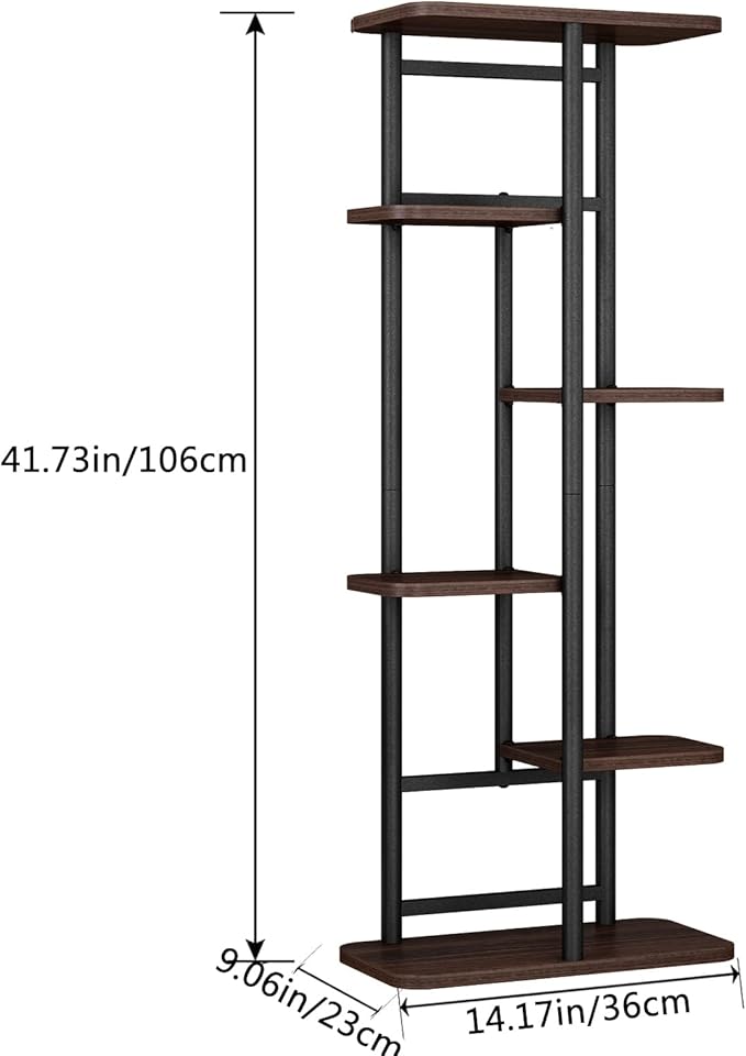 LINZINAR Plant Stand 6 Tier 7 Potted Indoor Plant Shelf Multiple Stands - Image 5