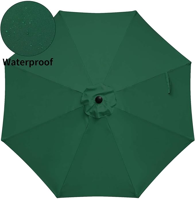 Simple Deluxe 9' Patio Umbrella Outdoor Table Market Yard Umbrella - Image 4