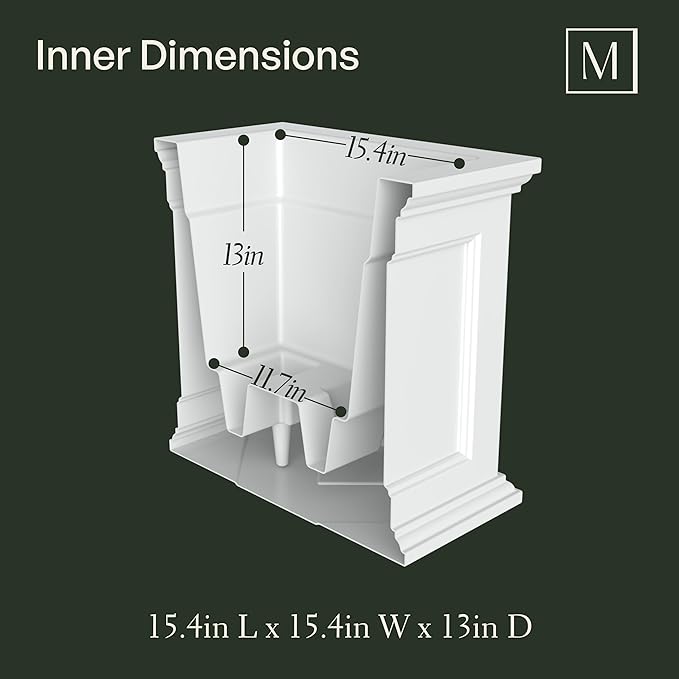 Mayne 5825W Fairfield Patio Planter - Image 7