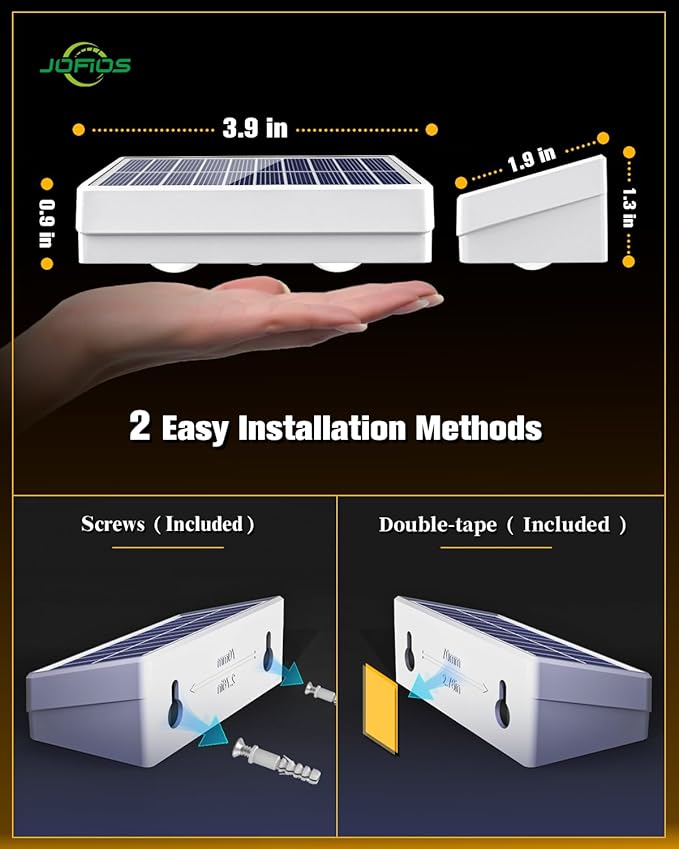 Solar Fence Lights 16 Pack, 50 Lumens Outdoor Solar Lights - Image 6