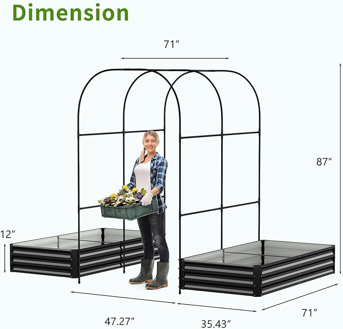 DoCred 3 in 1 Raised Garden Bed - Image 7
