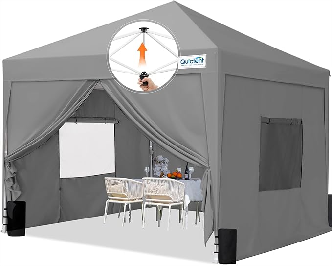 Quictent Privacy 10x10 Pop up Canopy Tent by QUICTENT