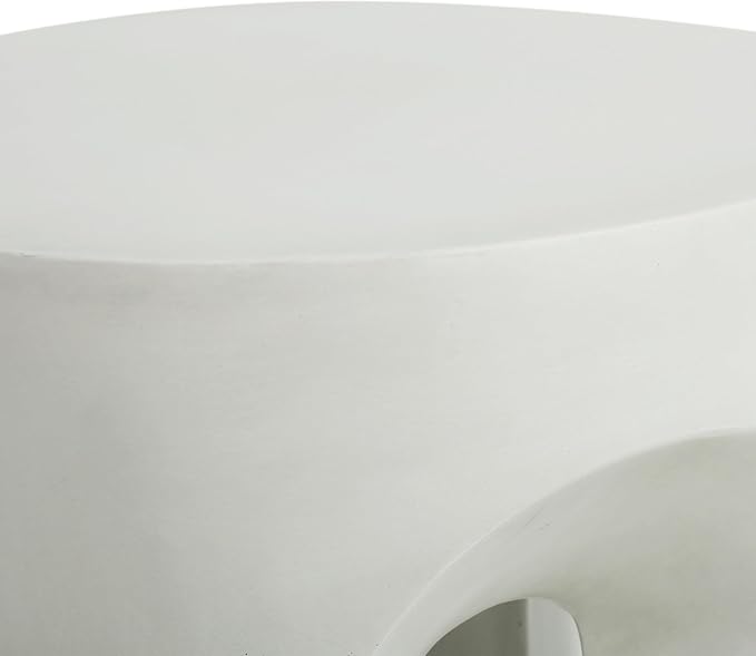 Christopher Knight Home Ottilie Outdoor Side Table, Lightweight Concrete Garden - Image 6