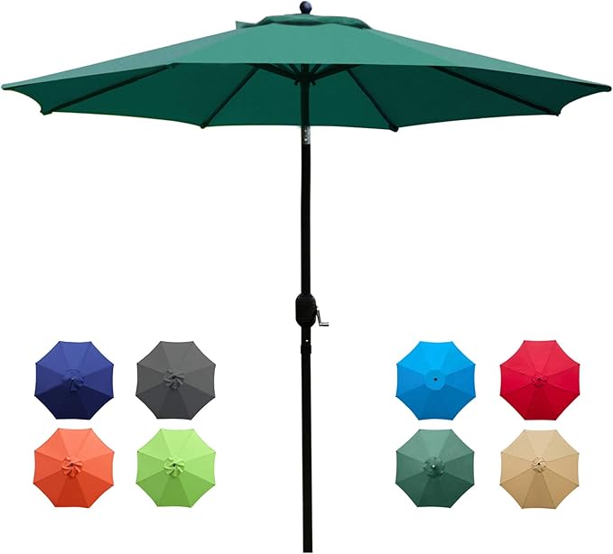 Sunnyglade 9Ft Patio Umbrella Outdoor Table Umbrella by Sunnyglade