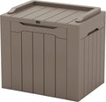 Patiowell 30 Gallon Resin Deck Box, Outdoor Storage Box by Patiowell