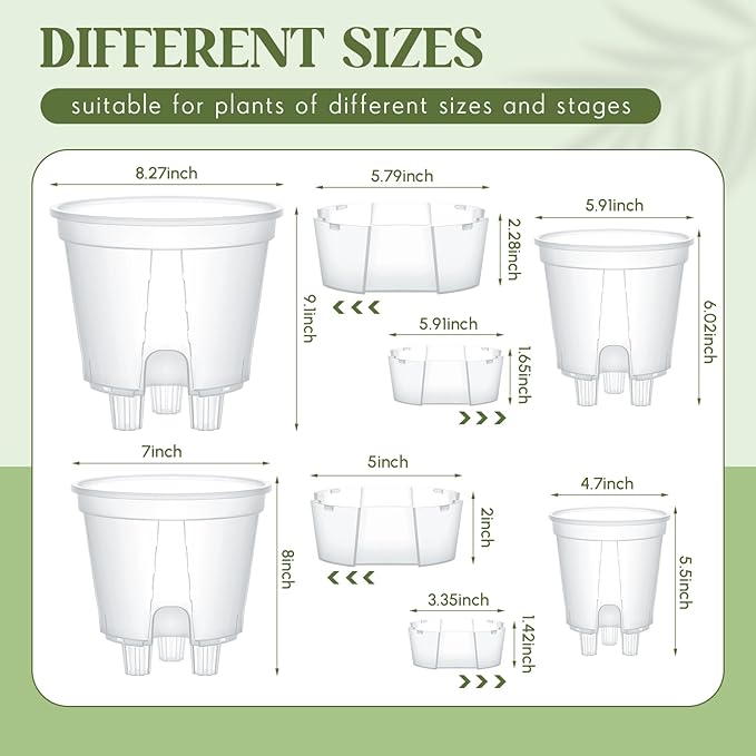 Self Watering Pots for Indoor Plants - Image 2