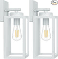 BesLowe 2-Pack Outdoor Wall Light Fixtures, Exterior Waterproof Wall Lanterns by BringYouBrightFuture