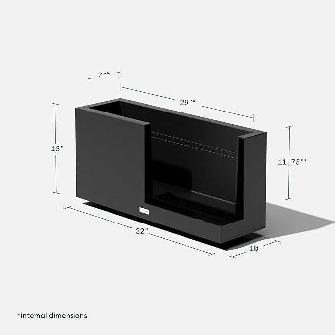 Veradek Block Series Long Box Planter - Image 3