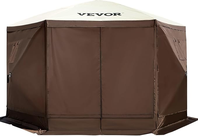 VEVOR 12 * 12ft 6 Sided Pop-up Canopy Shelter Tent - Image 10