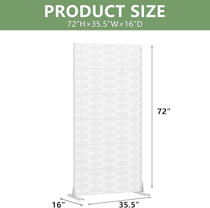 Casaphoria Metal Privacy Screen Outdoor - Image 4