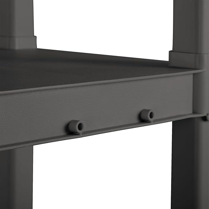Sterilite 4 Shelf Unit, Heavy-Duty Shelving Storage and Utility Rack - Image 7